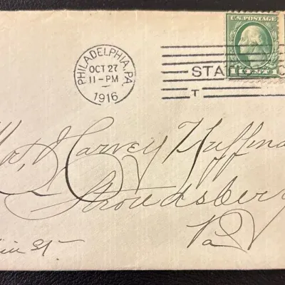 Late 19th & Early 20th Century Correspondence 