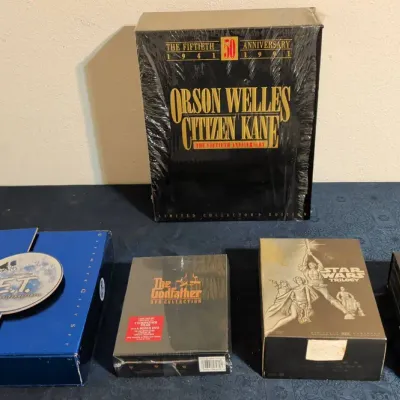 The Alien Legacy, E.T. Gift Set, Star Wars Trilogy & More Boxed DVD & VHS Sets
