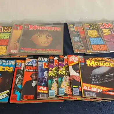 Collection Of Vintage Famous Monsters of Filmland 1976-1979 & More