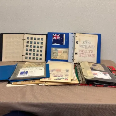 Lot Of Submarine Stamps And New Zealand  and Health Stamps And More 