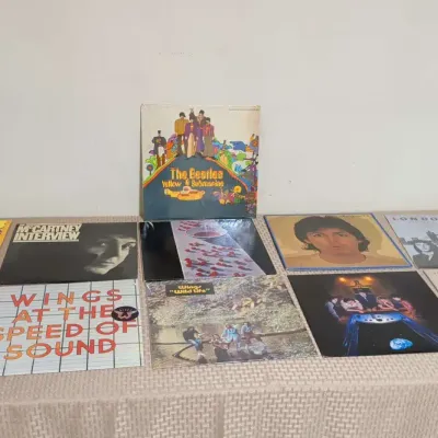The Beatles Yellow Submarine, Paul McCartney & Wings Collection Of LPs