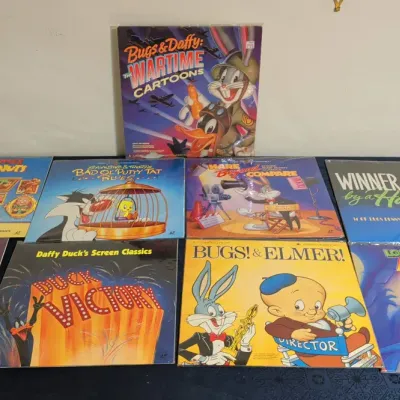 Looney Tunes Laserdiscs Collection Lot #2