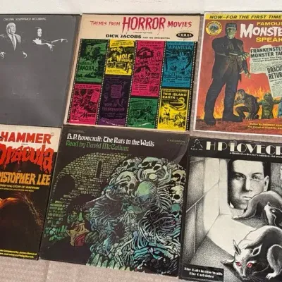 Horror Records From Hammer, HP Lovecraft And More