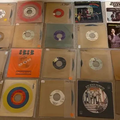 Records From Beach Boys To Santana Including Demo and Not For Sale LPs