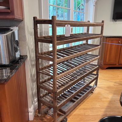 Antique shoe rack