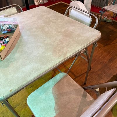 Card table for chairs