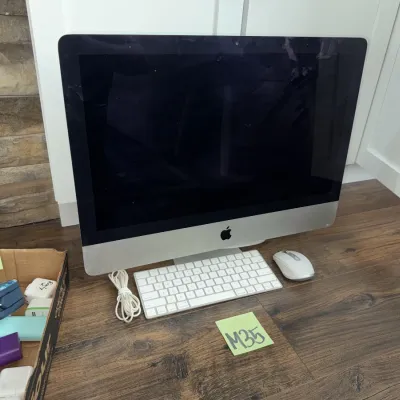 Sale Photo Thumbnail #481: Has been factory reset and ready to go, just nowhere near a plug in for these photos. Password attached to a sticky note on the back of computer