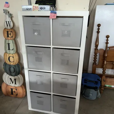Sale Photo Thumbnail #820: Measures approx. 31.5" wide, 15.5" deep, and 58.5" tall