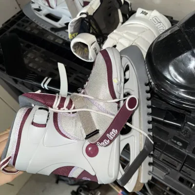 Sale Photo Thumbnail #857: Ice skates, mini stick, helmet (couldn't find a size)