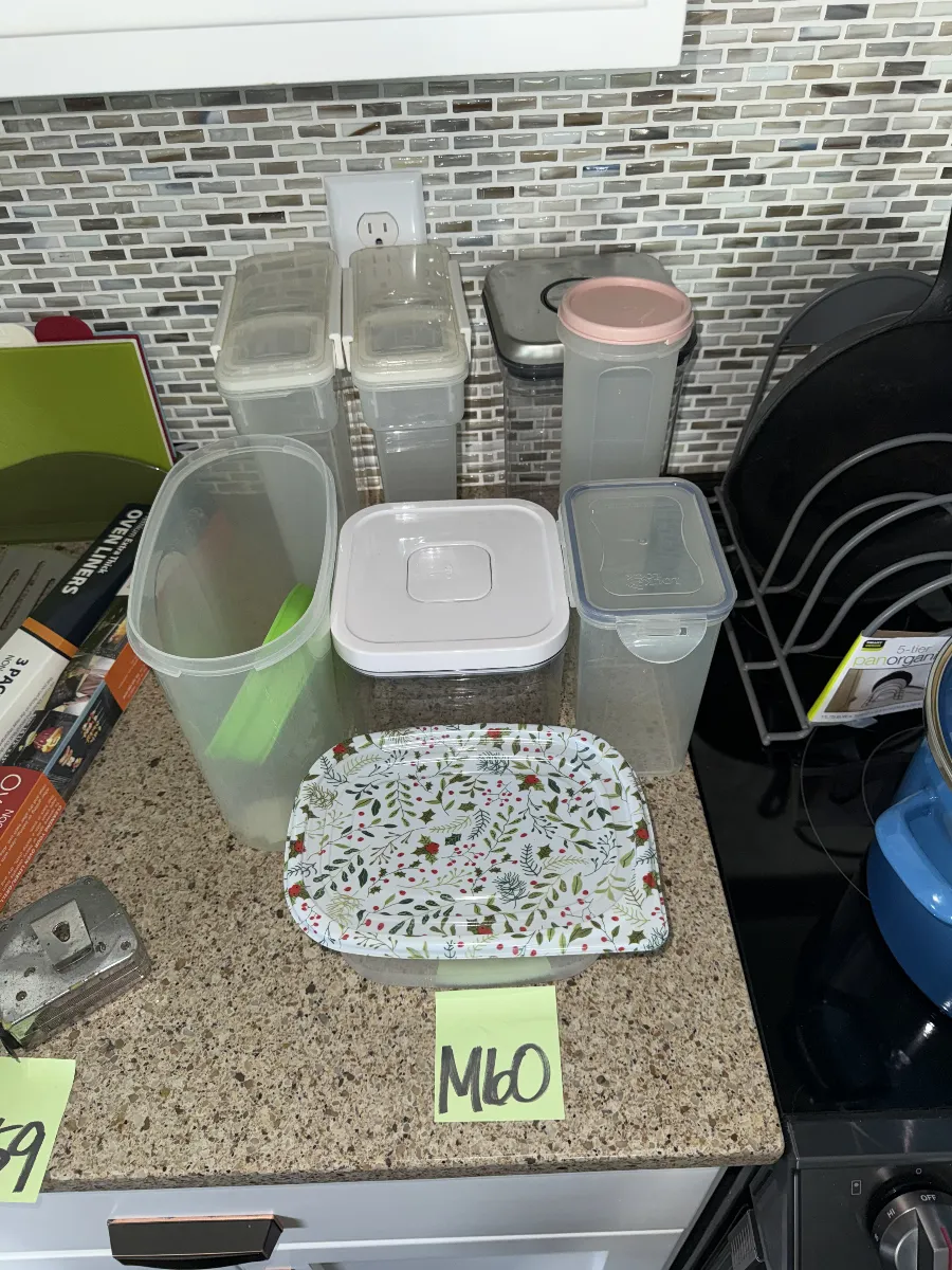 Poly Boxes M60 - Plastic Containers | EstateSales.org