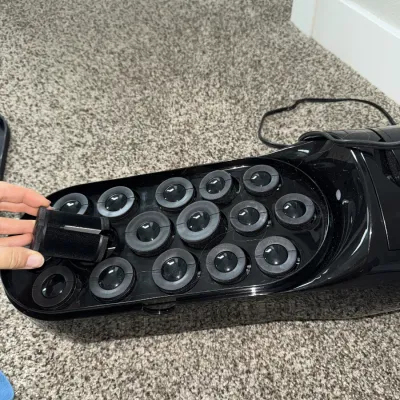 Sale Photo Thumbnail #55: Heated curlers, mirror, heating pad