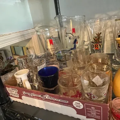 Sale Photo Thumbnail #105: Vintage beer barware