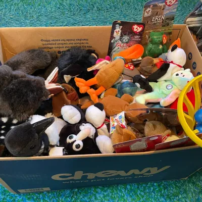 Sale Photo Thumbnail #62: A zoo of Beanie Babies 