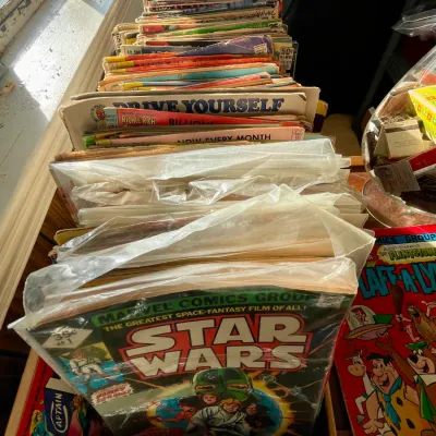 Sale Photo Thumbnail #228: Vintage comic books