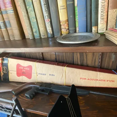 Sale Photo Thumbnail #199: Two vintage Sears BB guns