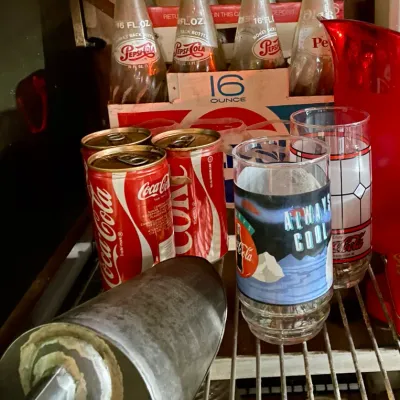 Sale Photo Thumbnail #177: Vintage Coke & Pepsi