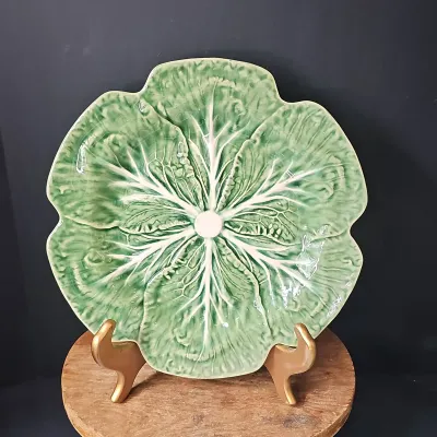 Vintage Bordallo Pinheiro Cabbage Plate