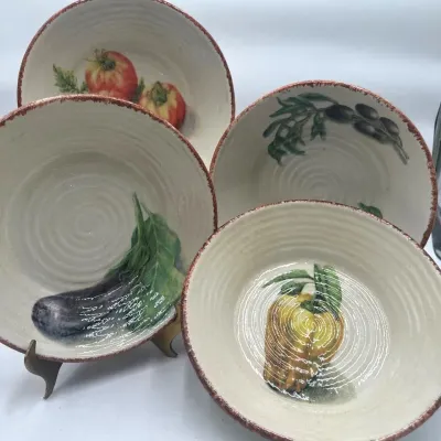 Williams Sonoma Jardin Potager Pasta Bowls: 4pcs