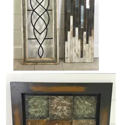 Rustic Metal & Textured Art