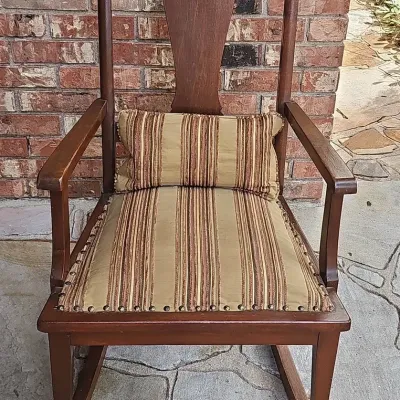 Vintage Wooden Rocking Chair