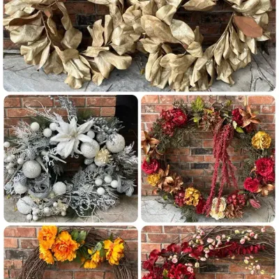 Large Seasonal Wreaths