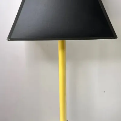 Vintage Candlestick Style Buffet Lamp With Elephant Base