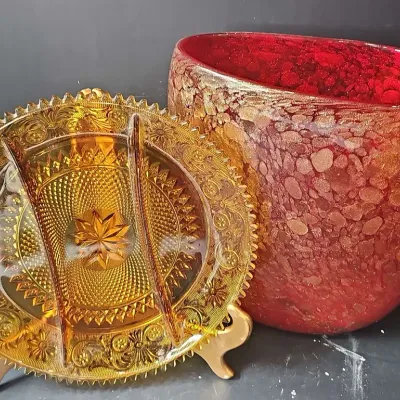Ruby And Gold Splendor 