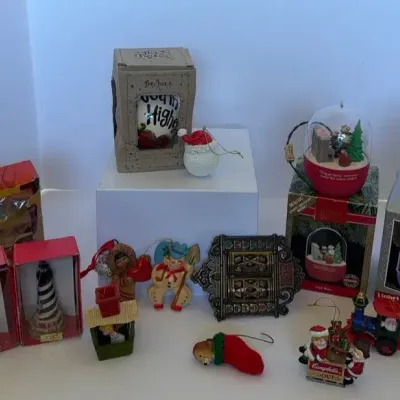 Vintage Christmas Ornaments 