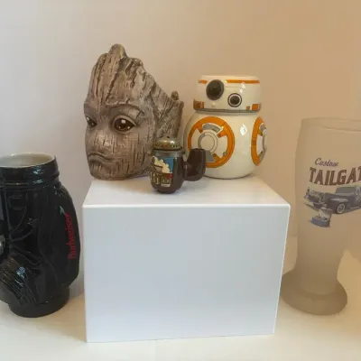 Assortment of Glassware and Mugs