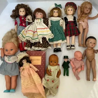 Assortment of Collectible Dolls