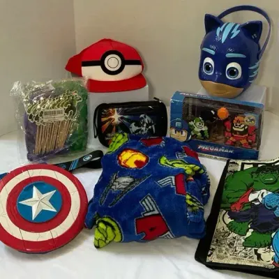 Marvel Themed Lot For Boys 