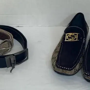 Men’s Shoes And Belts Lot 