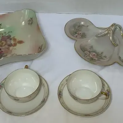 Assorted Vintage Floral Pattern China 