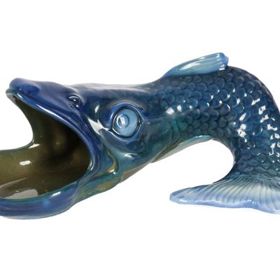 Sale Photo Thumbnail #225: Royal Worcester Sabrina Ware Porcelain Fish Ashtray