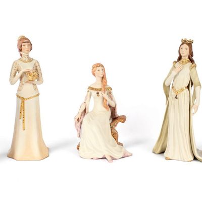 Sale Photo Thumbnail #79: Group of Five Cybis Porcelain Figures