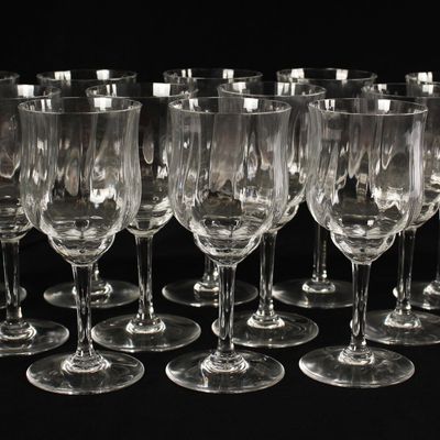 Sale Photo Thumbnail #40: Baccarat Crystal Capri Water Goblets
