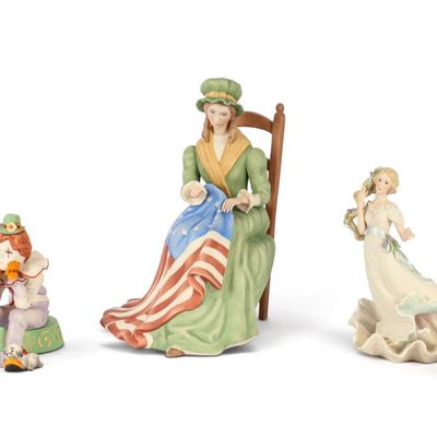 Sale Photo Thumbnail #80: Cybis and Laszlo Ispanky Porcelain Figures