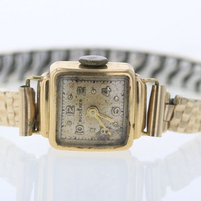 Sale Photo Thumbnail #17: Bucherer 18K Gold Case Ladies Watch
