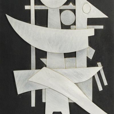 Sale Photo Thumbnail #475: Marcel Janco (Israeli, 1895-1984) Collage