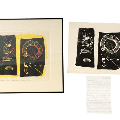 Sale Photo Thumbnail #483: Maltby Sykes (American, 1911-1992) Signed Lithograph