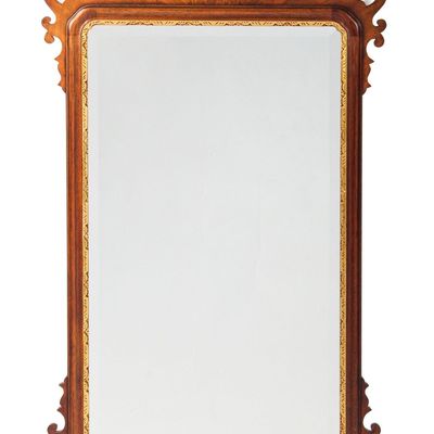 Sale Photo Thumbnail #144: Henkel-Harris Chippendale Style Mahogany Mirror