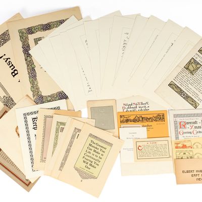 Sale Photo Thumbnail #302: Roycroft Ephemera Archive