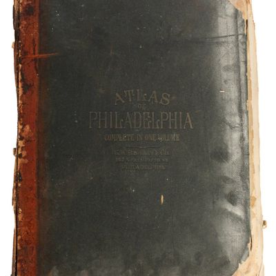 Sale Photo Thumbnail #412: 1910 Bromley Atlas of Philadelphia