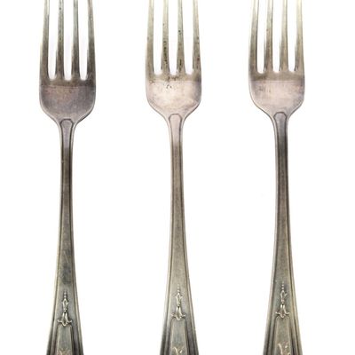 Sale Photo Thumbnail #32: Sterling Silver Forks