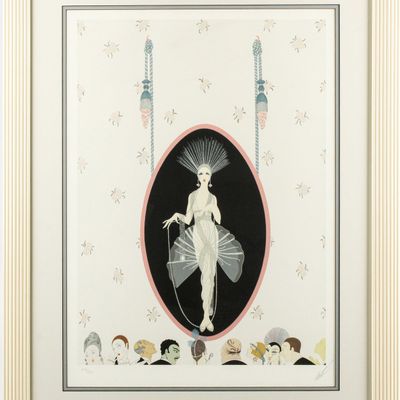 Sale Photo Thumbnail #449: Erte, The Portrait, Signed Serigraph