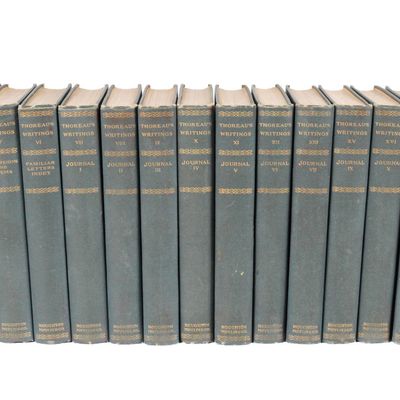 Sale Photo Thumbnail #398: The Writings of Henry David Thoreau, Walden Edition