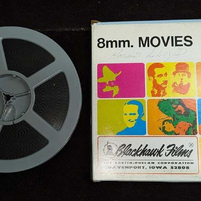 Sale Photo Thumbnail #263: Vintage Harold Lloyd Haunted Spooks Super 8mm Movie