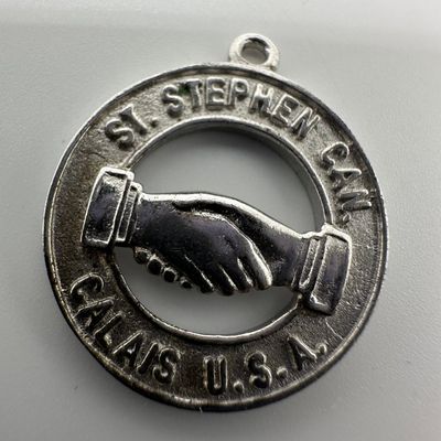 Sale Photo Thumbnail #126: St. Stephen Can. Calais U.S.A. Sterling Charm Pendant