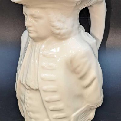 Sale Photo Thumbnail #288: Retired Lenox Fine China William Penn Toby Pitcher
