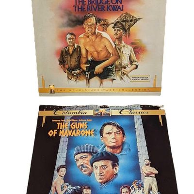 Sale Photo Thumbnail #292: Guns Of Navarone & Bridge On The River Kwai Laser Discs
